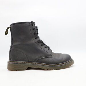 Dr Martens 1460 Serena Faux Fur Lined Women's 7 Black Leather Combat Boots